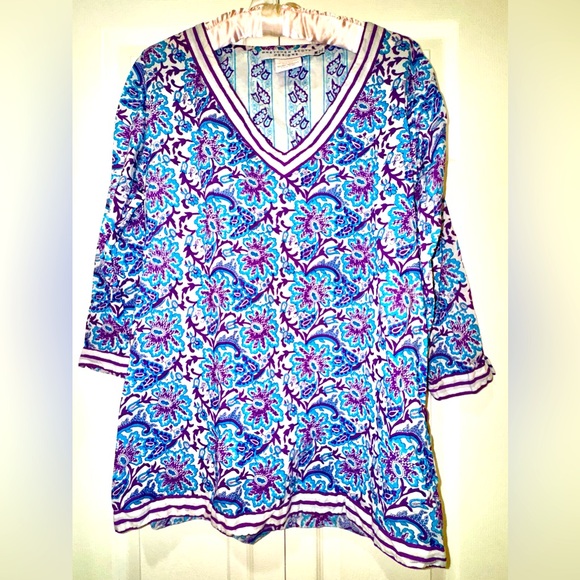 Gretchen Scott cover up tunic. Size medium. VGUC - Picture 1 of 7